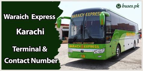 waraich express karachi terminal.